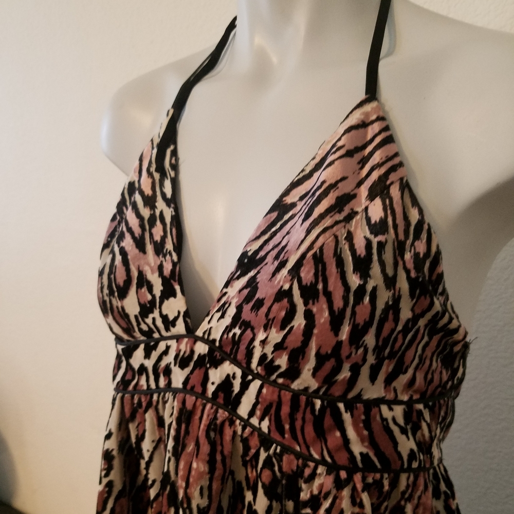 Leopard Halter Top - Picture 4 of 6